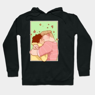 Nick and Charlie - heartstopper comic Hoodie